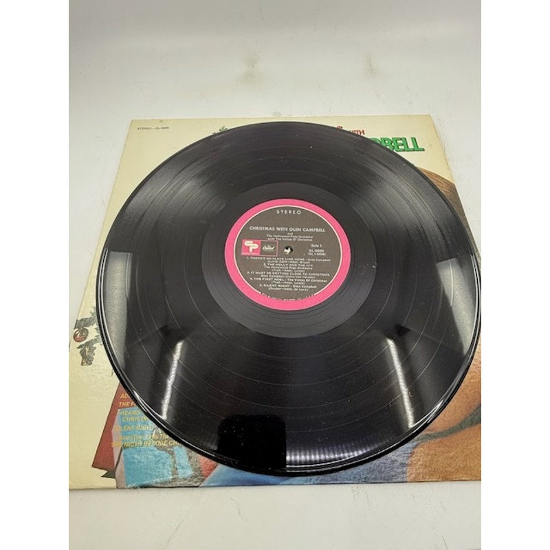 Glen Campbell – Christmas With Glen Campbell Vinyl Album Record