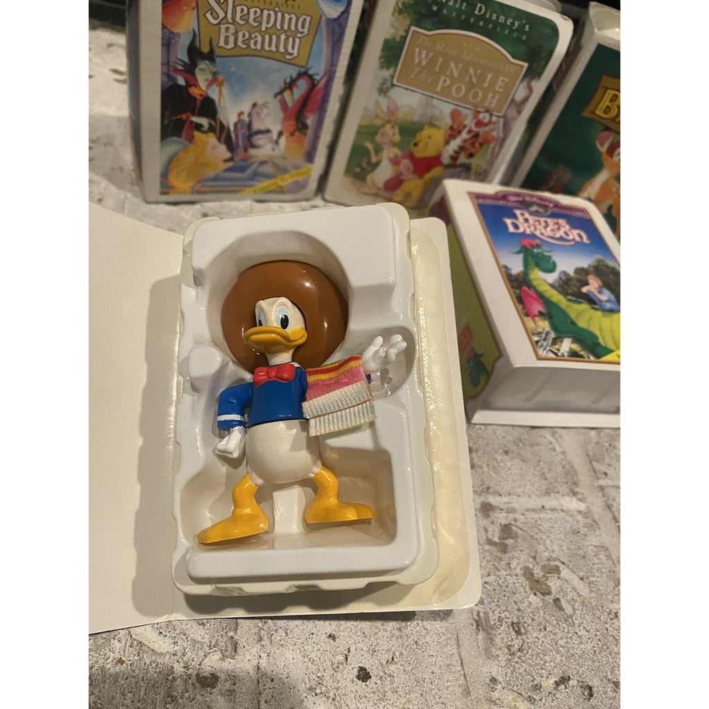 McDonalds Walt Disney Masterpiece Collection Happy Meal VHS Toys Lot of 5, 1995