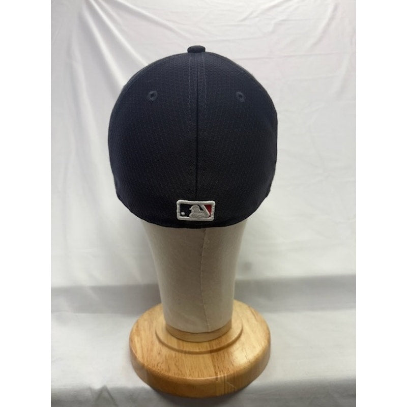 New Era 59FIFTY Atlanta Braves MLB Fitted Hat On-Field Baseball Cap Black Size 7
