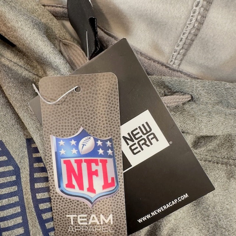 New Era NFL Dallas Cowboys Combine Training Pullover Hoodie Gray Mens Size L