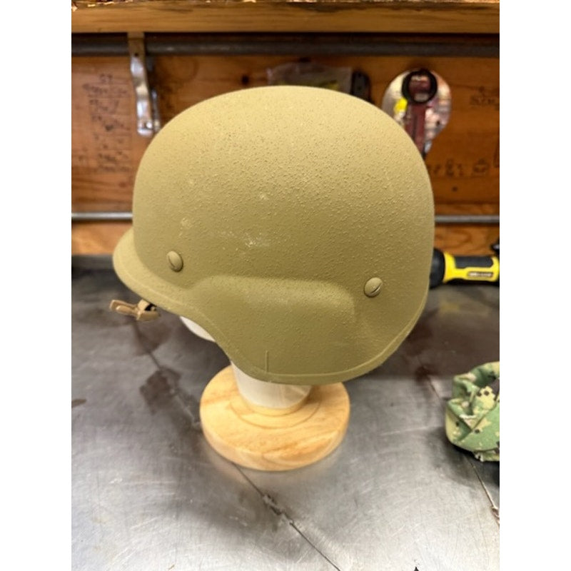 BAE Systems Military Lightweight Ballistic Helmet SPM1C1-10-C-0011 Green Size L