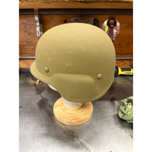 BAE Systems Military Lightweight Ballistic Helmet SPM1C1-10-C-0011 Green Size L