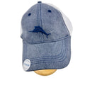 Tommy Bahama Tip Your Cap Margarita Trucker Snapback Cap Blue Mens One Size