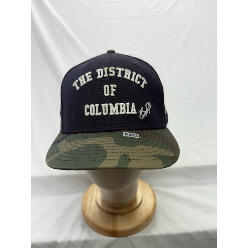 New Era Washington Nationals 59FIFTY DC Camo Brim Fitted Hat Black Size 7 1/2