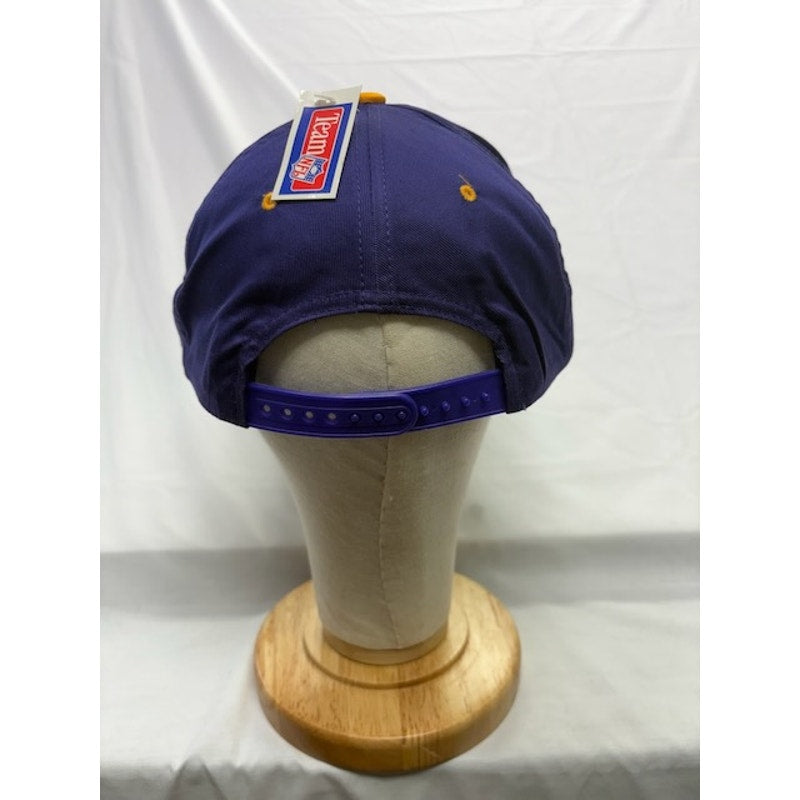 Team NFL Minnesota Vikings NFL Vintage Snapback Hat Cap Purple Gold Unisex OSFA