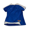 Nike FitDry Soccer Jersey Shirt Short Sleeve V-Neck Blue/White Womens Sz XXL