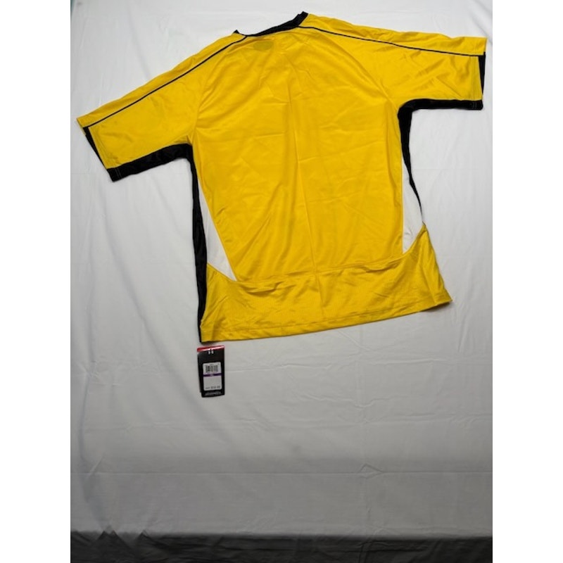 Under Armour HeatGear Soccer Jersey Short Sleeve Yellow/Black Mens Size XXL