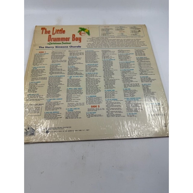 The Harry Simeone Chorale – The Little Drummer Boy: A Christmas Festival Vinyl
