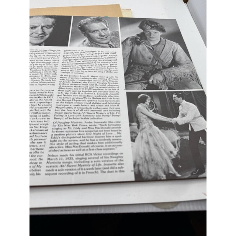 Jeanette MacDonald & Nelson Eddy – Legendary Performers 1977 Vinyl Album Record