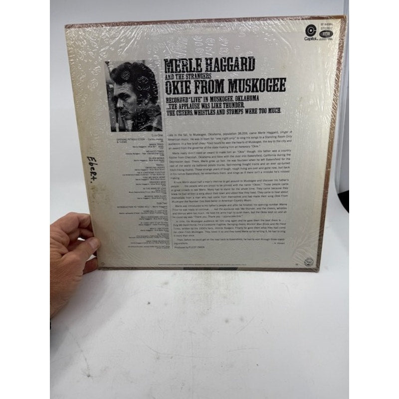 Merle Haggard And The Strangers – Okie From Muskogee 1969 Vinyl Album Record