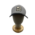 Travis Mathew Flexfit 110 Snapback Hat Palm Patch Gray Black Unisex OSFM