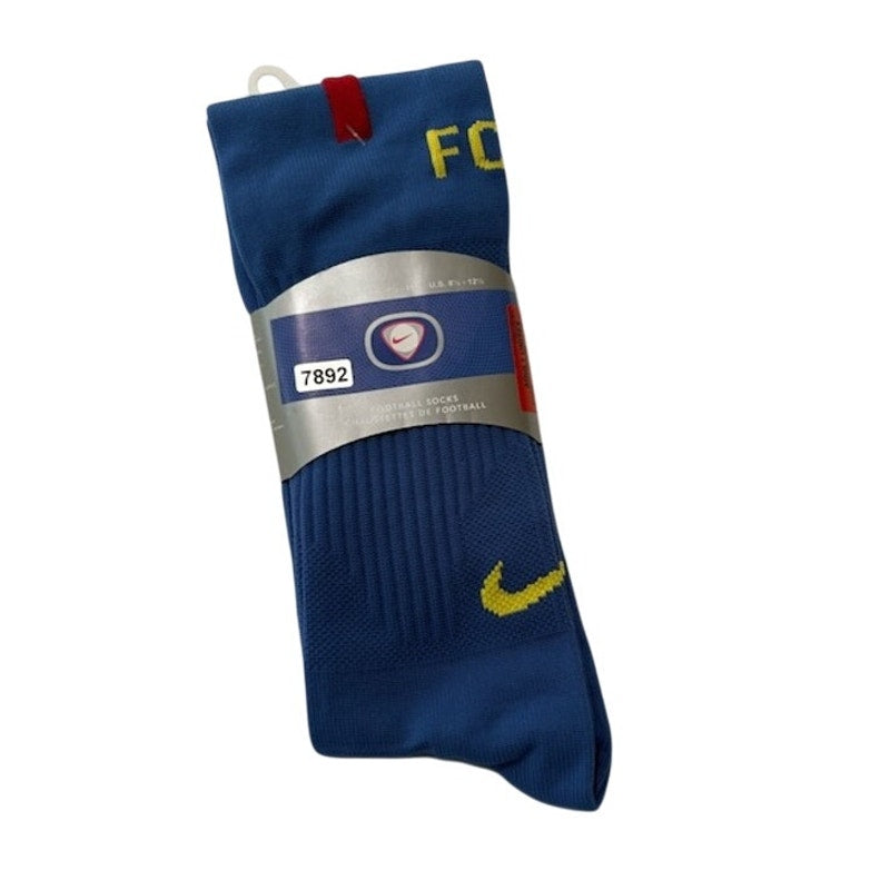 Nike Football Socks Knee High Length Blue/Yellow Adult Unisex Size 8.5-12.5