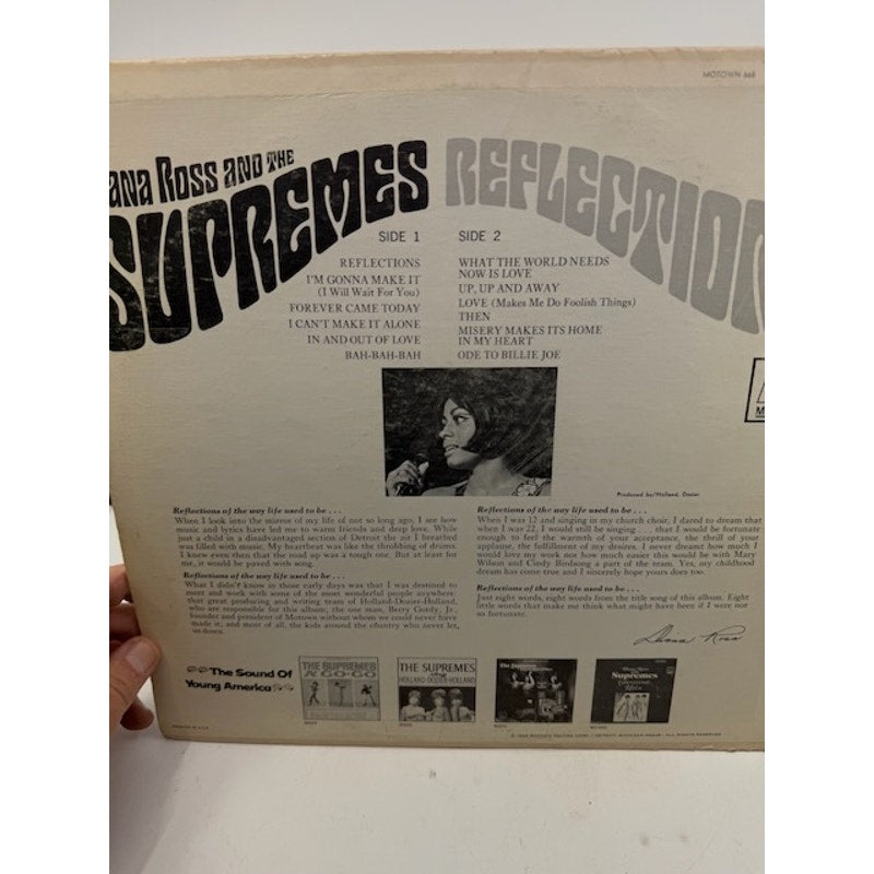 Diana Ross And The Supremes – Reflections 1968 Vinyl Album Record