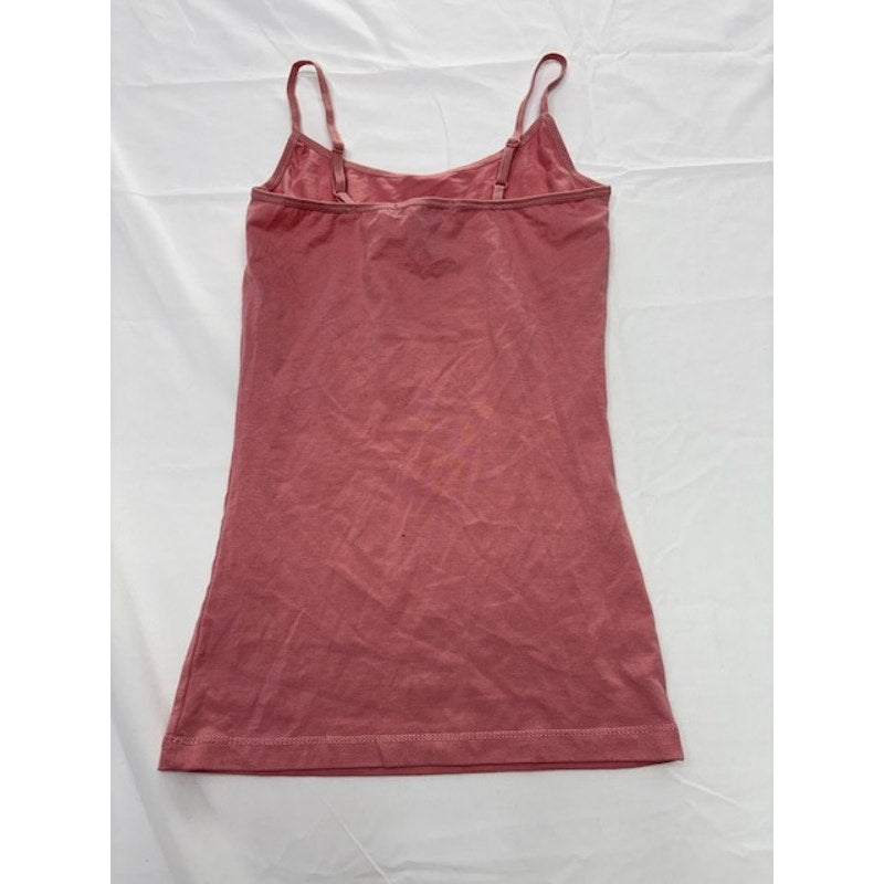 Planet Gold Scoop‑Neck Basic Cami Tank Top Adjustable Strap Pink Womens Size X
