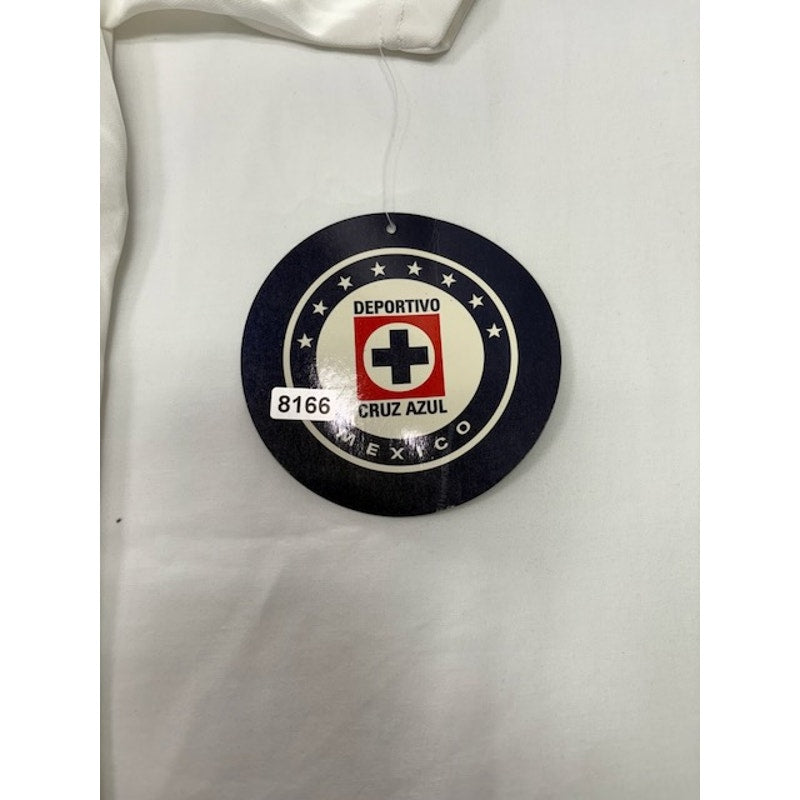 RX Cruz Azul Mexico Official Soccer Fan Jersey V-Neck White/Blue Mens Sz XL