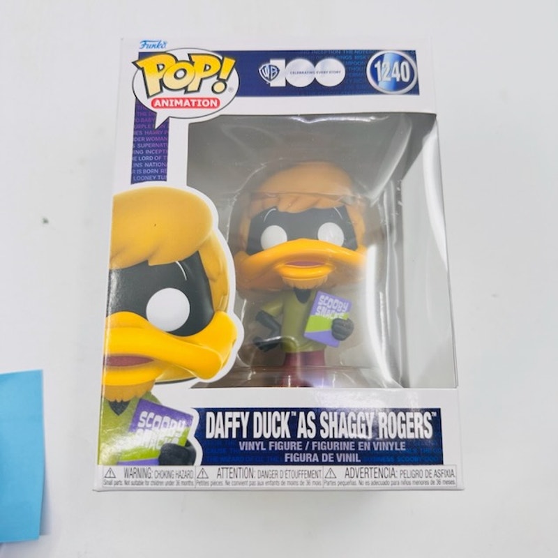 Funko Pop! Warner Brothers Animation Daffy Duck as Shaggy Rogers #1240