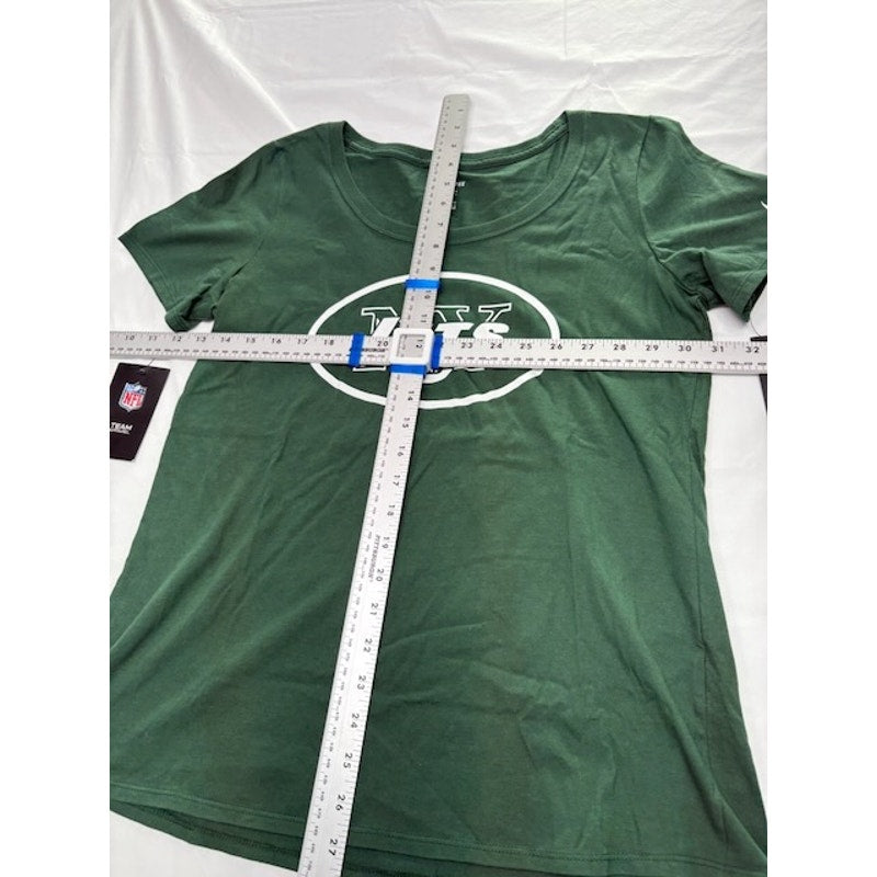 Nike Tee NFL New York Jets T-Shirt Short Sleeve Pullover Green Womens Size M