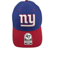 '47 Contender New York Giants Baseball Cap Stretch Fit Blue Red Mens OSFA