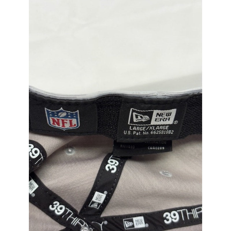New Era 39THIRTY Tampa Bay Buccaneers Flex Fit Hat Gray Unisex Size L-XL