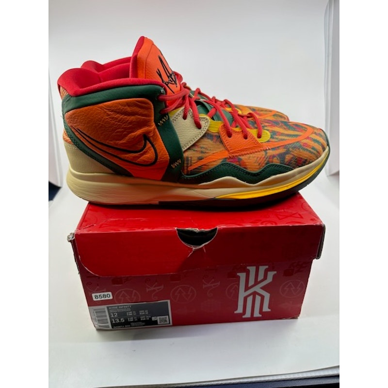 Nike Kyrie 8 Infinity 1 World 1 People Basketball Shoes Multicolor Size 12