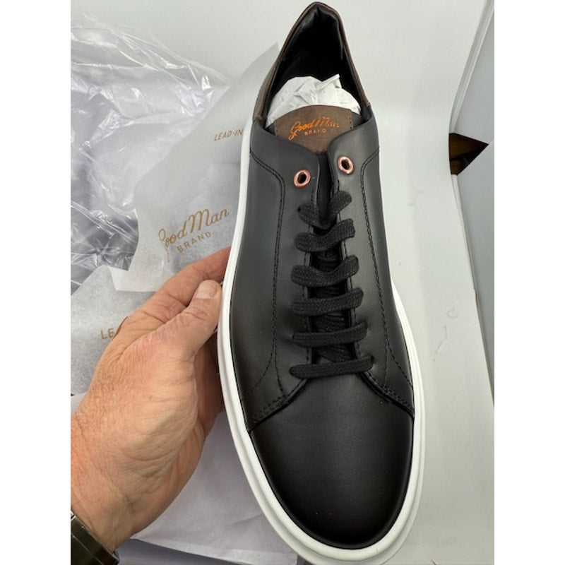 Good Man Brand Legend London Sneaker Shoes Black /Dark Vachetta Mens Sz 9.5