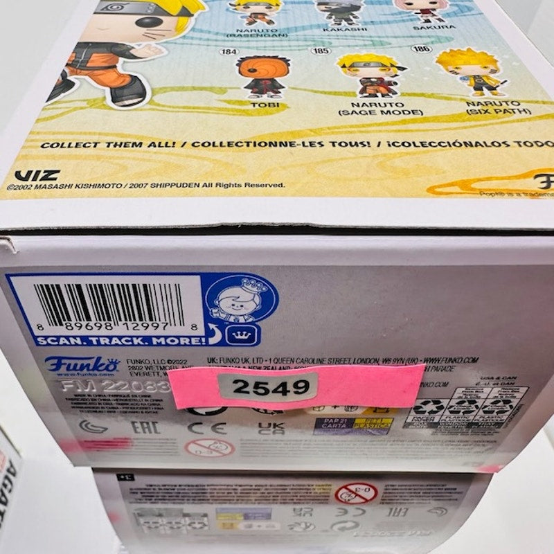 NEW Funko Pop! Naruto: Shippuden - Naruto (Rasengan) #181 Vinyl Figure