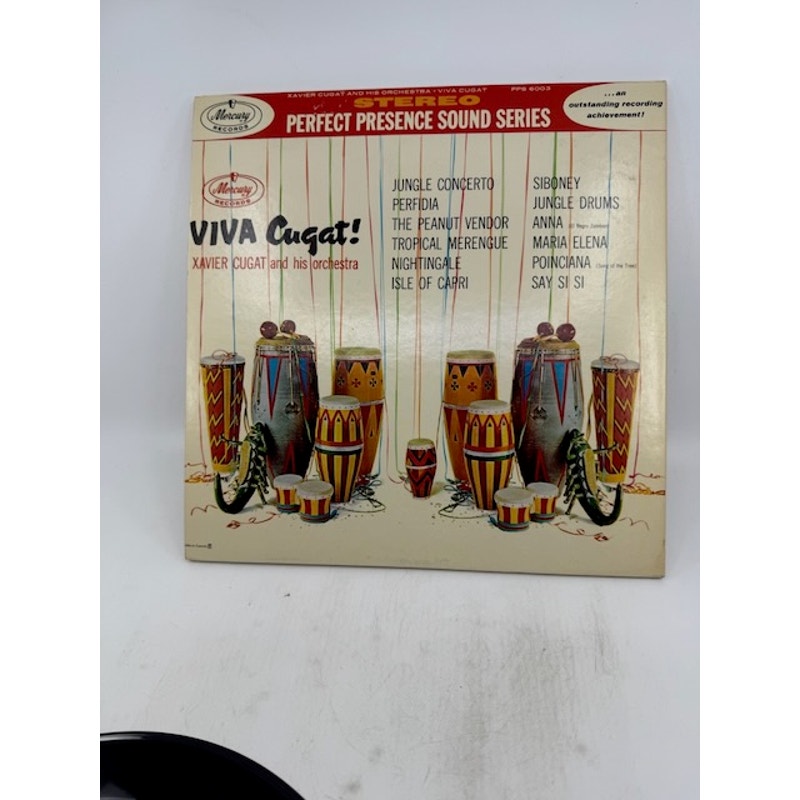 Xavier Cugat And His Orchestra – Viva Cugat! 1961 Vinyl Album Record
