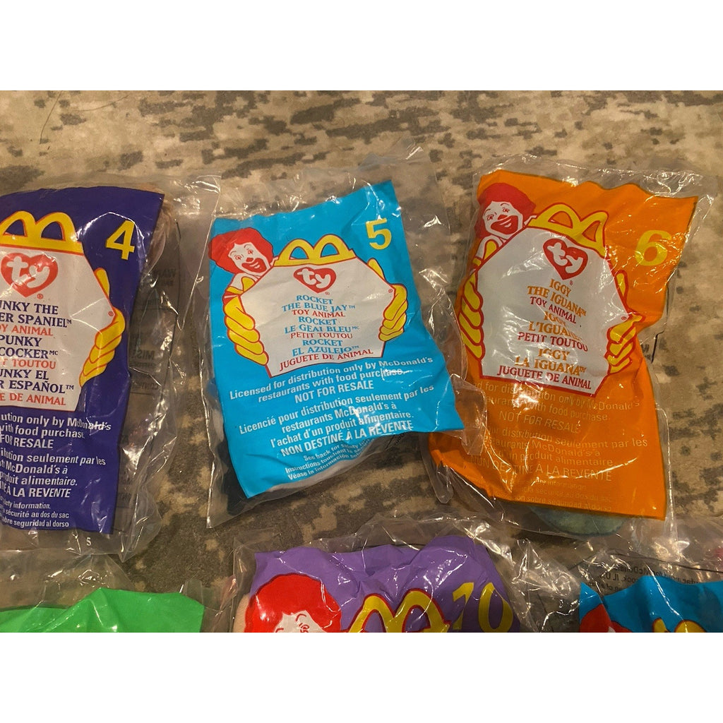 McDonald’s 1999 TY Beanie Babies 1-12; Missing 3