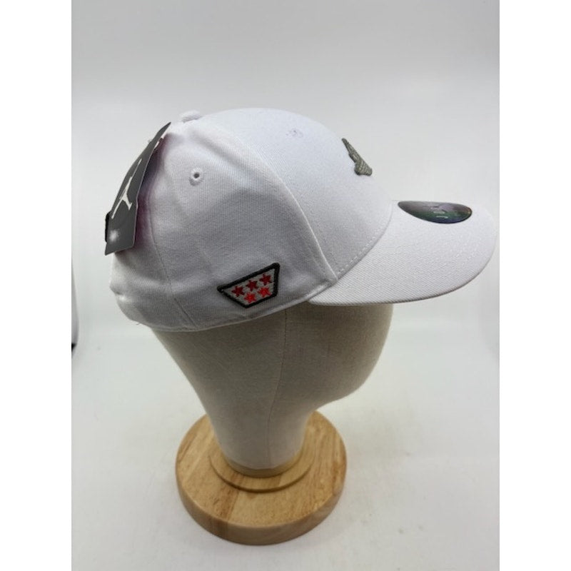 Nike Air Jordan Wings Logo Snapback Hat Jumpman Cap Adjustable White Youth