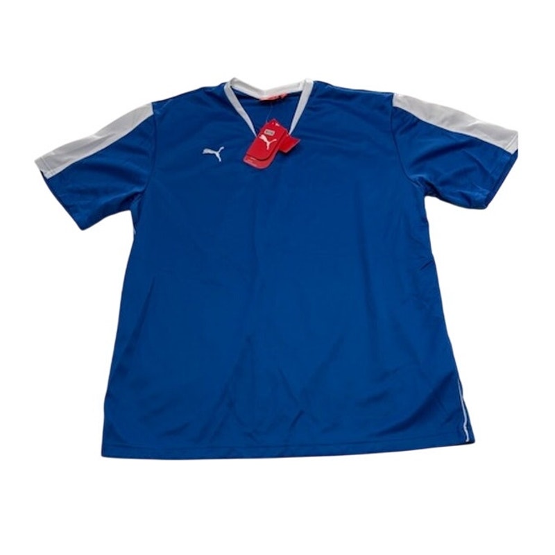 Puma Attaccante Jersey Shirt Short Sleeve Royal Blue/White Mens Size XL