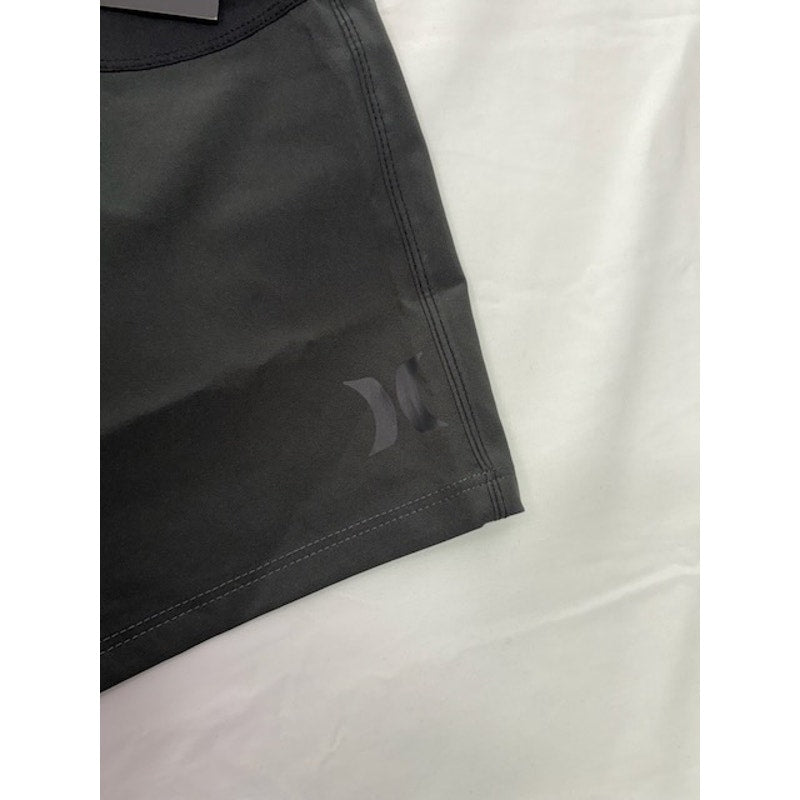 Hurley Board Shorts 18" Horizon BDST Stretch CJ4229 Black Gray Mens Size 28