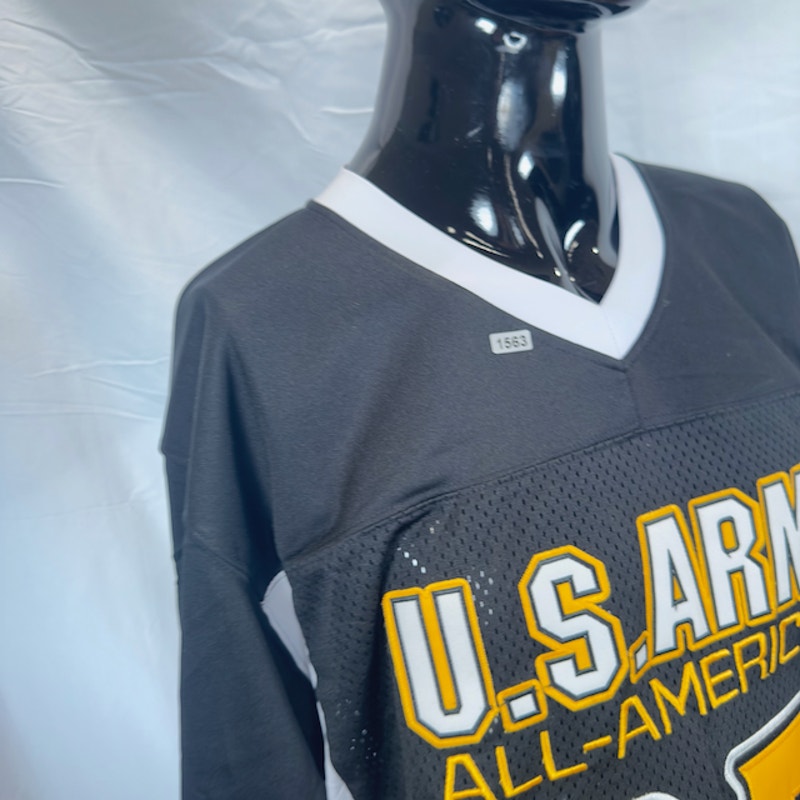 Headgear US Army Odell Beckham Football Jersey Short Sleeve Black Mens 3XL