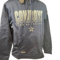 New Era NFL Dallas Cowboys Fleece Pullover Hoodie Relaxed Fit Navy Mens Size L