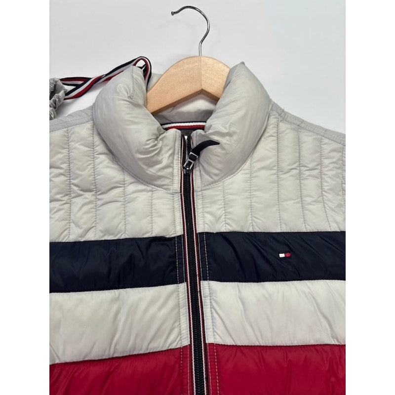 Tommy Hilfiger Quilted Puffer Jacket Packable Jacket Ice Combo Mens Size S