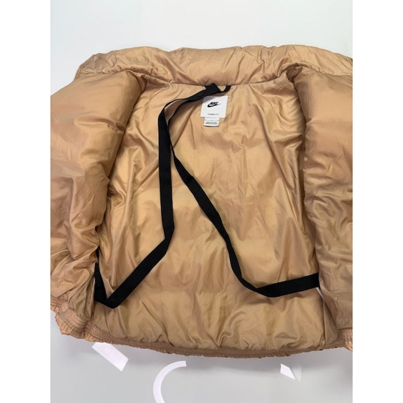 Women's Nike City Series Therma Jacket Tan DH4079-200 Large Gold Tan NEW