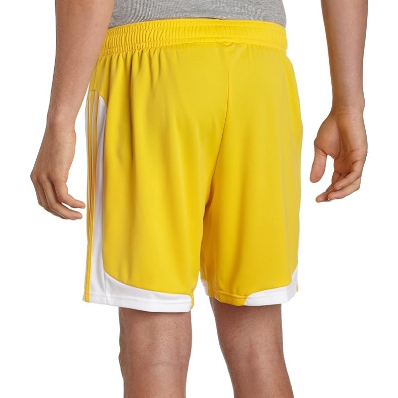 adidas Toque Shorts Elastic Waist Pull-On Sunshine/White Mens Size XL