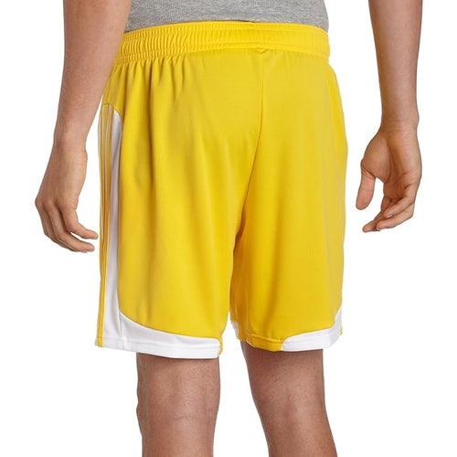 adidas Toque Shorts Elastic Waist Pull-On Sunshine/White Mens Size XL