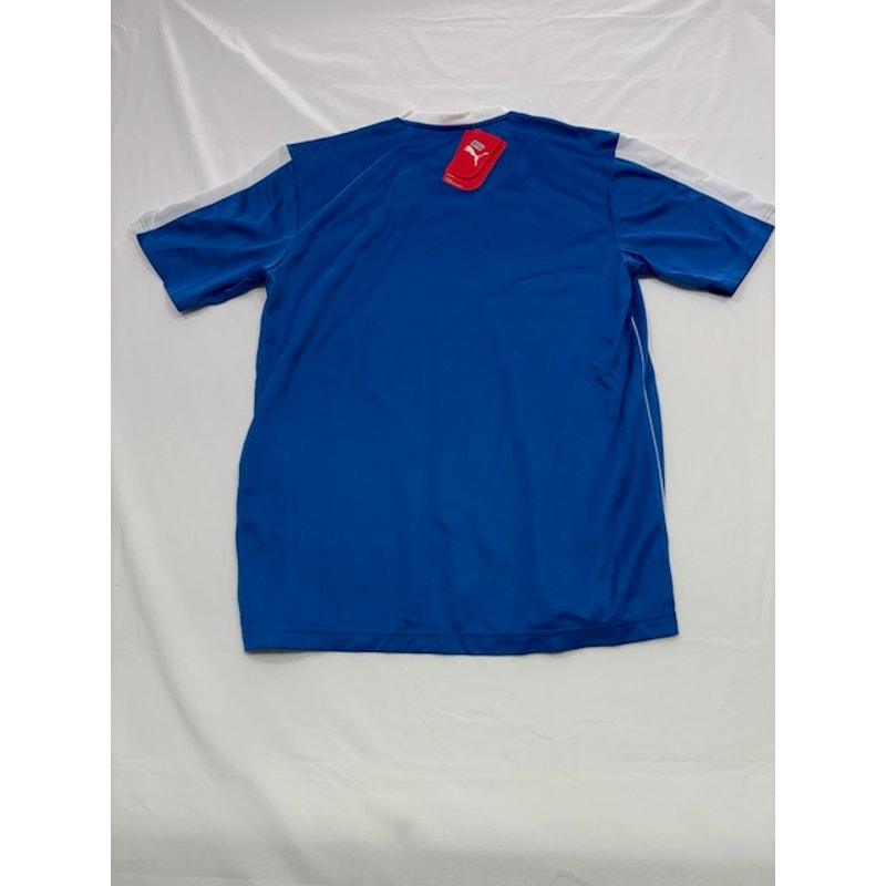 Puma Attaccante Jersey Shirt Short Sleeve Royal Blue/White Mens Size Medium