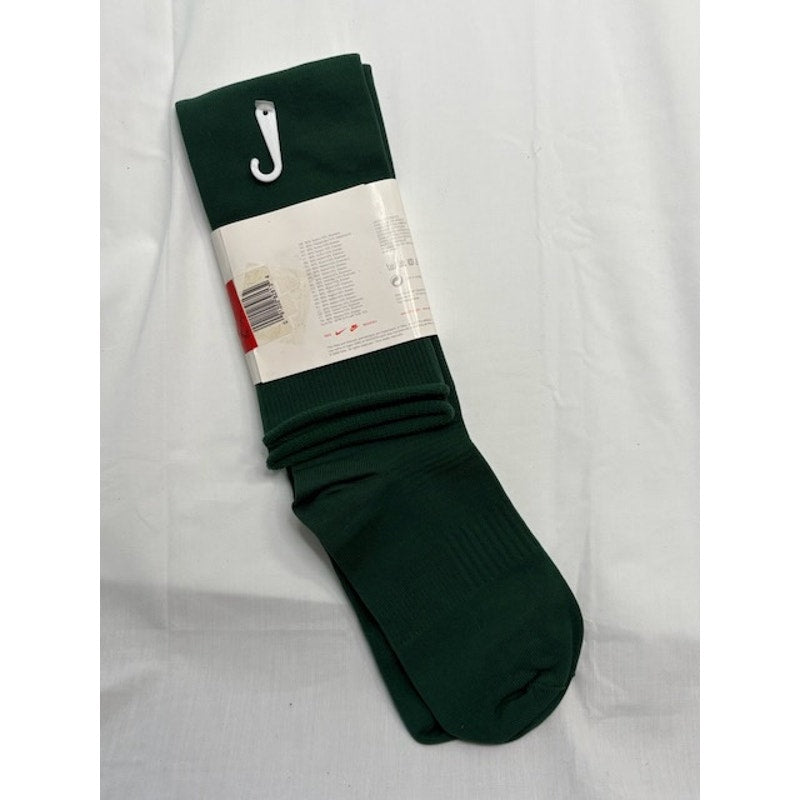 Nike Celtic Football Socks Knee-High Logo Print Green Adult Size 8.5-12.5