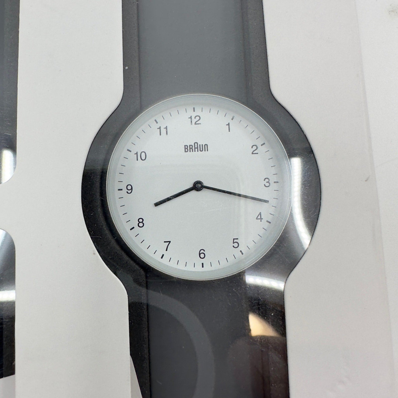 Braun Gents BN0281 Analogue Interchangeable Wrist Watch Set Gray Black
