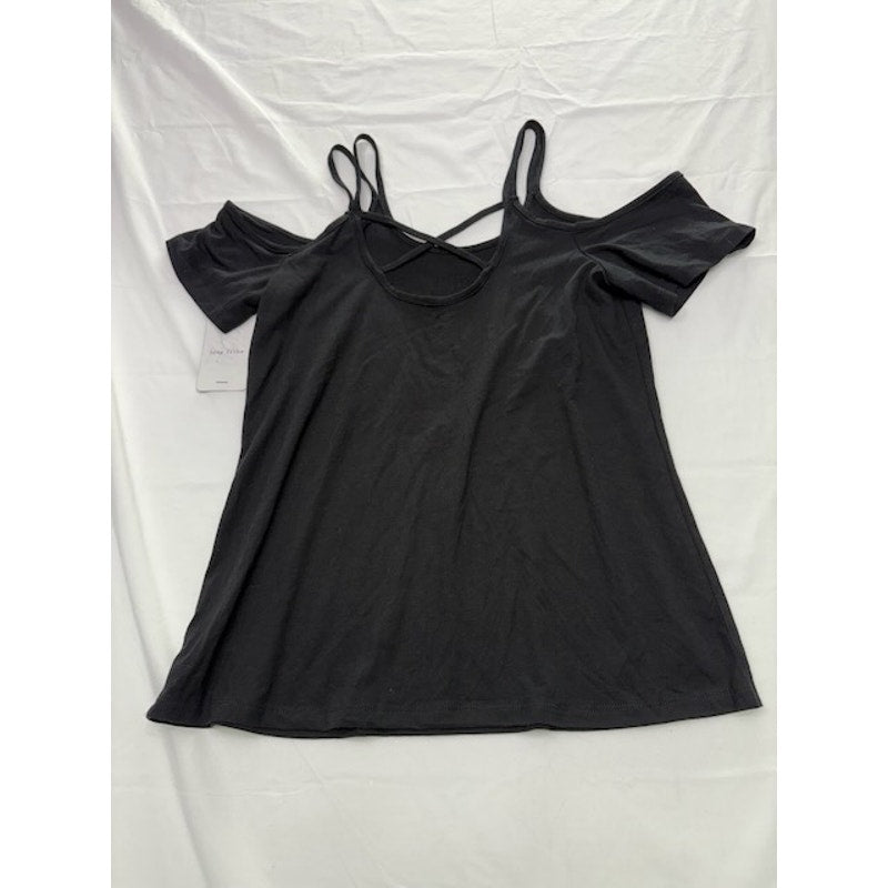 Disney Princess Jasmine Graphic Tee "A Whole New World" Black Womens Size S