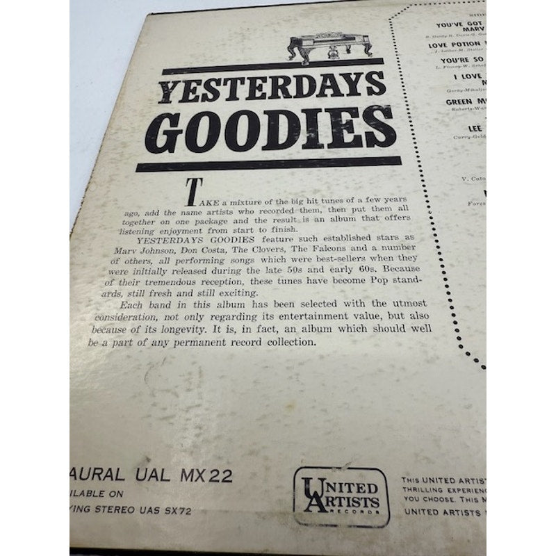 Various – Yesterdays Goodies 1964 Vinyl Album Record