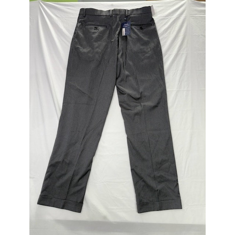 Ralph by Ralph Lauren Houndstooth  Dress Pants Mid Rise Grey Mens Sz 34x32