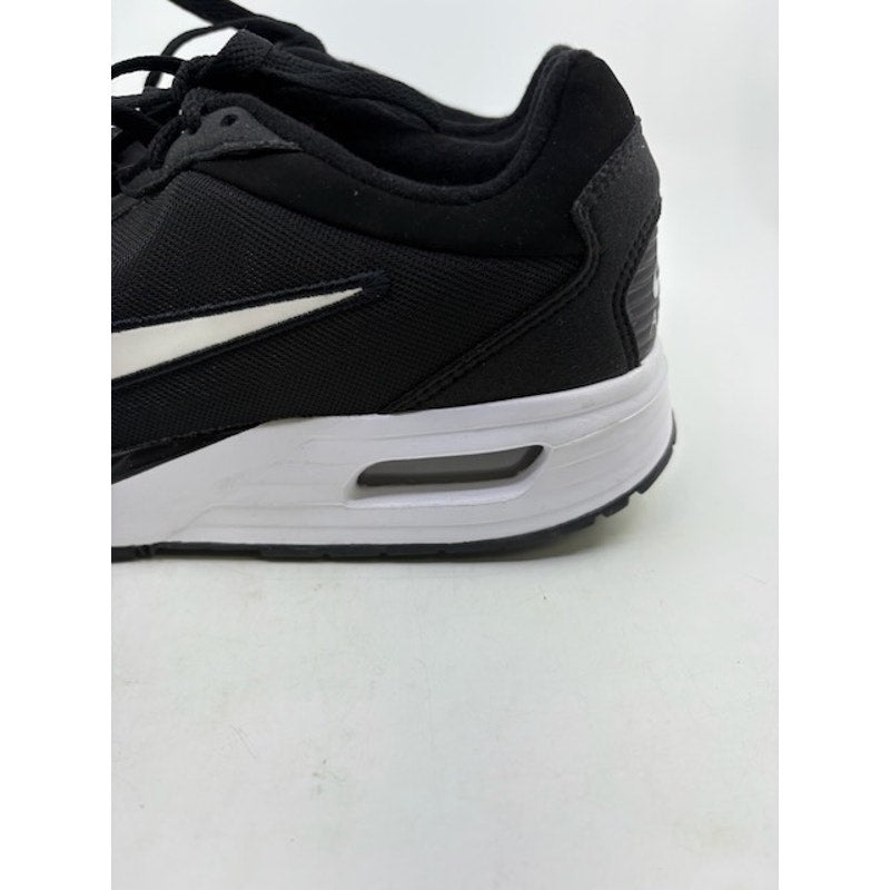 Nike Air Max Solo Shoes Lace-Up Sneakers DX3666-002 Black White Mens Size 6