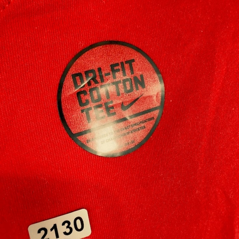Nike Houston Texans J.J. Watt #99 T-Shirt Short Sleeve Dri Fit Red Mens Size L