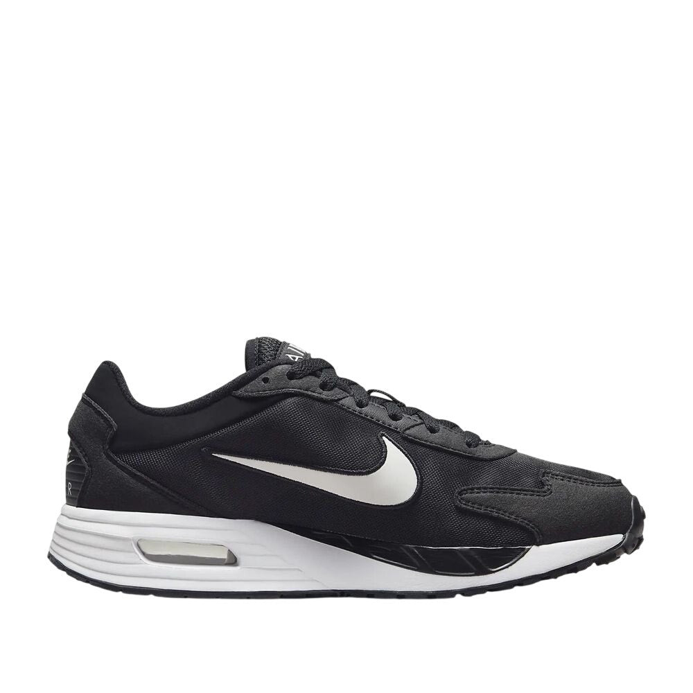 Nike Air Max Solo Shoes Lace-Up Sneakers DX3666-002 Black White Mens Size 6