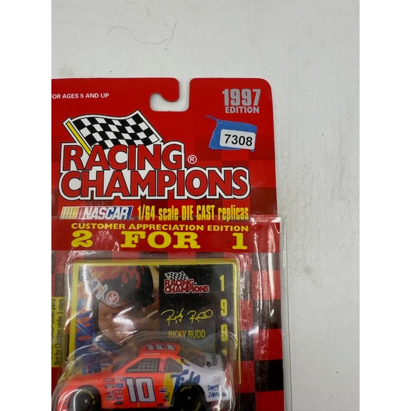 Racing Champions 1997 NASCAR Sterling Marlin And Ricky Rudd 2 For 1