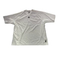 Adidas Climalite Short Sleeve Training Jersey Shirt V-Neck White/Black Mens Sz L