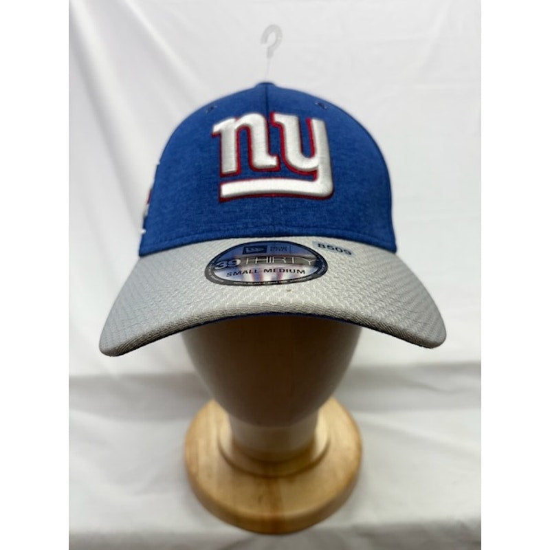 New Era 39THIRTY New York Giants Sideline NFL Cap Blue Gray Unisex Size S/M