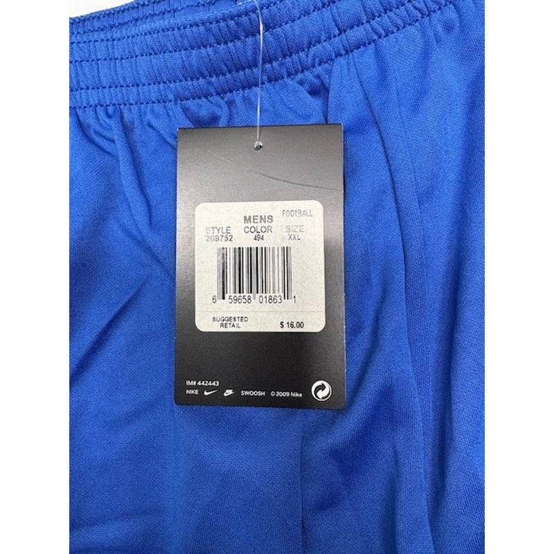 Nike Dri-Fit Football Shorts Elastic Waist Pull-On 209752-494 Blue Mens XXL